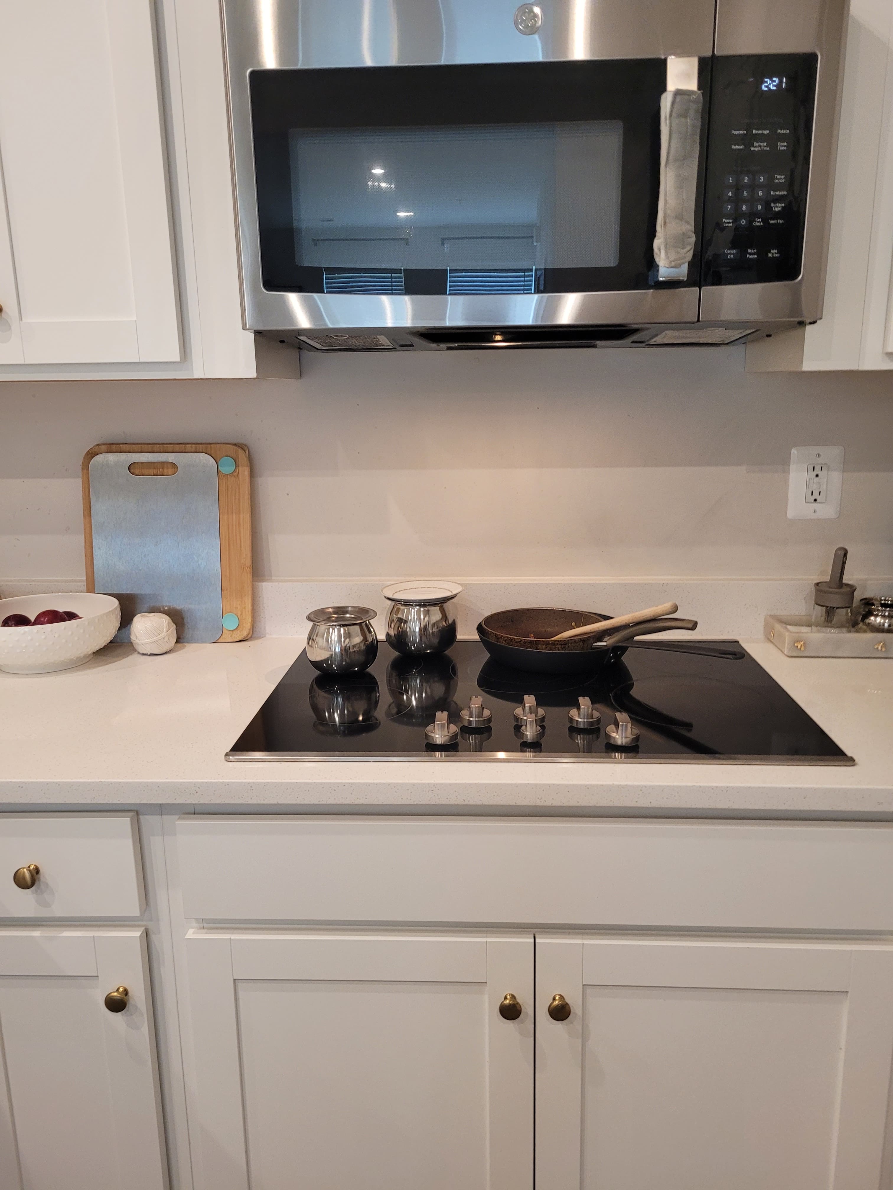 Freshly Reset Stovetop 